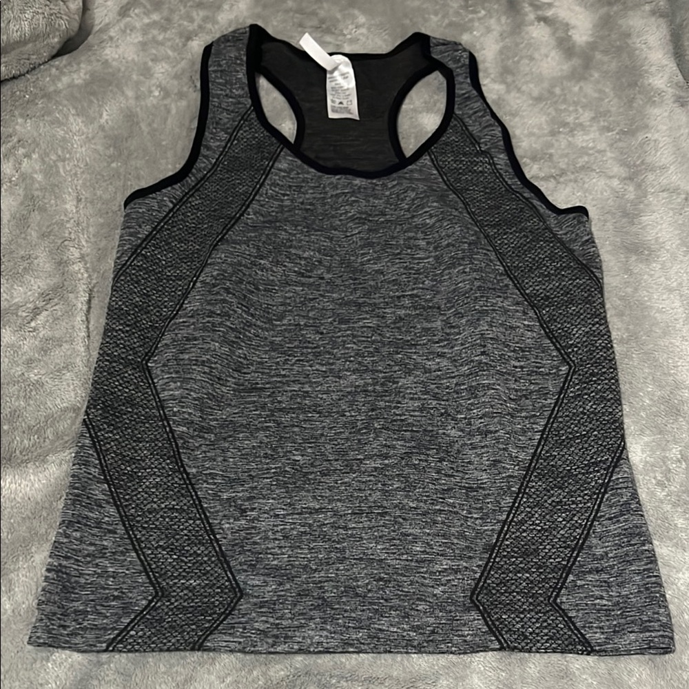 Gray Women's Athletic Tank Top